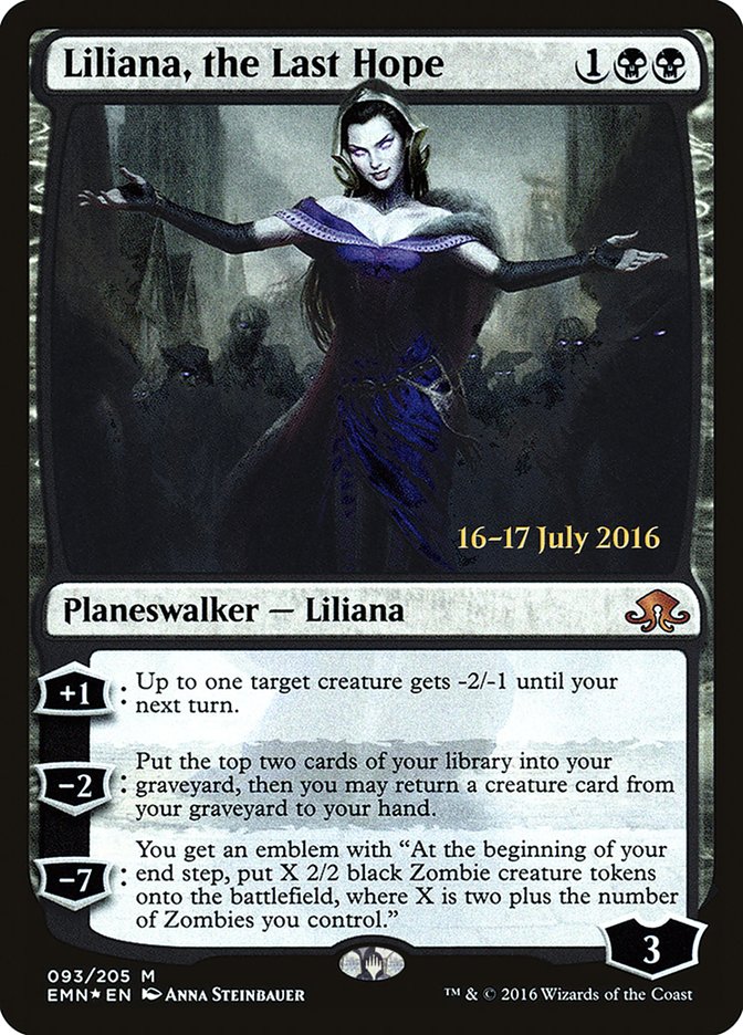 Liliana, the Last Hope [Eldritch Moon Prerelease Promos] - Magic: The Gathering - Card Brawlers | Quebec | Canada |