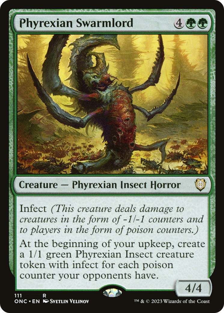 Phyrexian Swarmlord [Phyrexia: All Will Be One Commander] - Magic: The Gathering - Card Brawlers | Quebec | Canada |