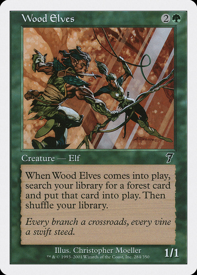 Wood Elves [Seventh Edition] - Magic: The Gathering - Card Brawlers | Quebec | Canada |