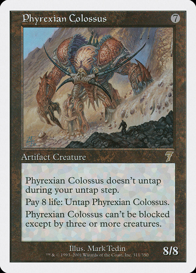 Phyrexian Colossus [Seventh Edition] - Magic: The Gathering - Card Brawlers | Quebec | Canada |