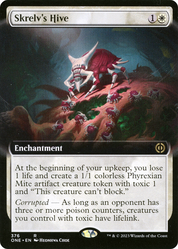Skrelv's Hive (Extended Art) [Phyrexia: All Will Be One] - Magic: The Gathering - Card Brawlers | Quebec | Canada |