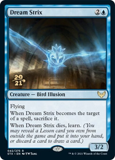 Dream Strix [Strixhaven: School of Mages Prerelease Promos] - Magic: The Gathering - Card Brawlers | Quebec | Canada |