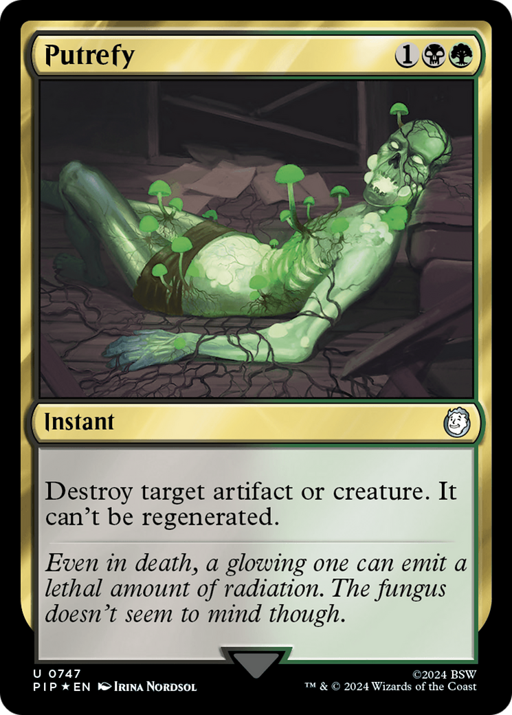 Putrefy (Surge Foil) [Fallout] - Magic: The Gathering - Card Brawlers | Quebec | Canada |