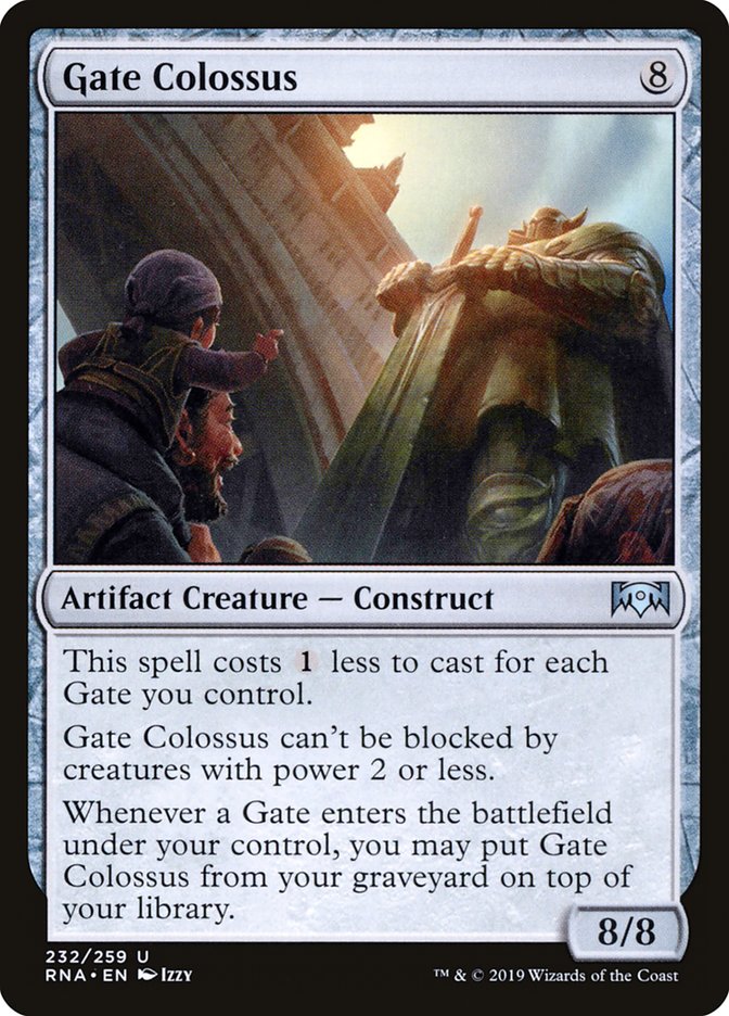 Gate Colossus [Ravnica Allegiance] - Magic: The Gathering - Card Brawlers | Quebec | Canada |