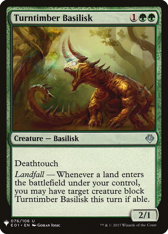 Turntimber Basilisk [Mystery Booster] - Magic: The Gathering - Card Brawlers | Quebec | Canada |