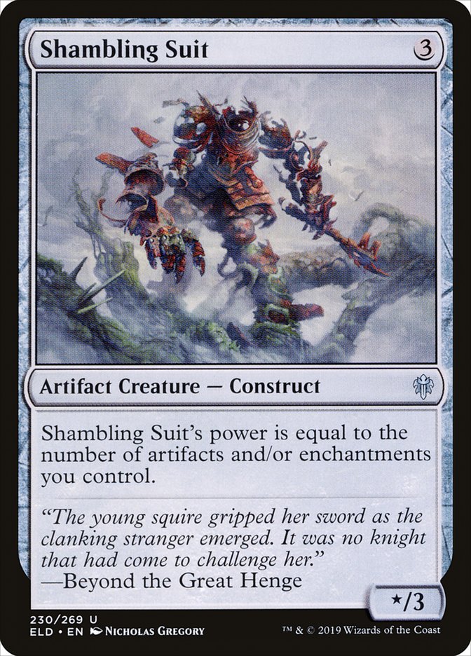 Shambling Suit [Throne of Eldraine] - Magic: The Gathering - Card Brawlers | Quebec | Canada |