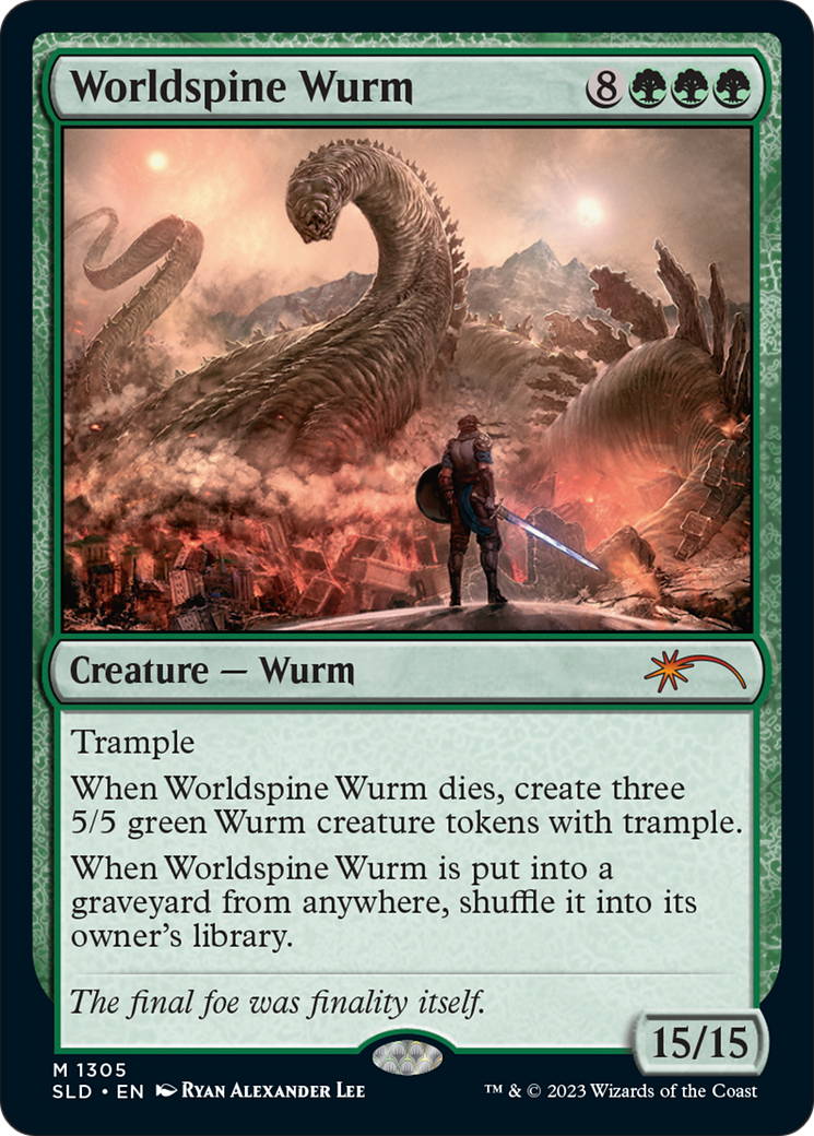 Worldspine Wurm [Secret Lair Drop Series] - Magic: The Gathering - Card Brawlers | Quebec | Canada |