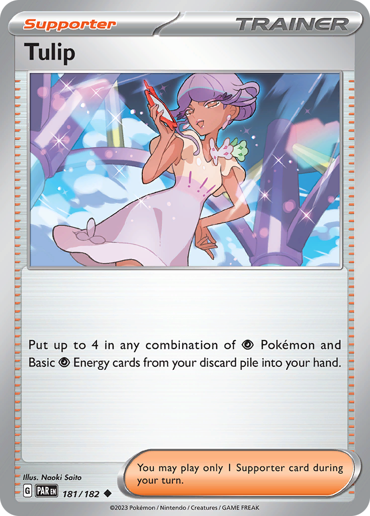 Tulip (181/182) [Scarlet & Violet: Paradox Rift] - Pokémon - Card Brawlers | Quebec | Canada |