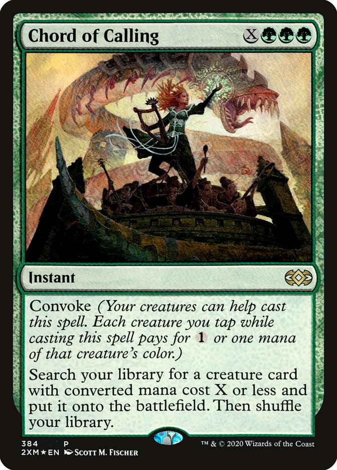 Chord of Calling [Double Masters Promos] - Magic: The Gathering - Card Brawlers | Quebec | Canada |