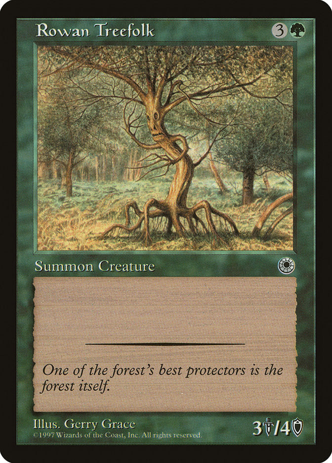 Rowan Treefolk [Portal] - Magic: The Gathering - Card Brawlers | Quebec | Canada |
