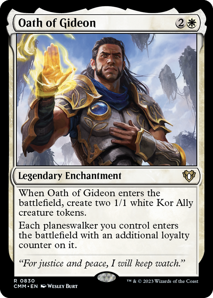 Oath of Gideon [Commander Masters] - Magic: The Gathering - Card Brawlers | Quebec | Canada |