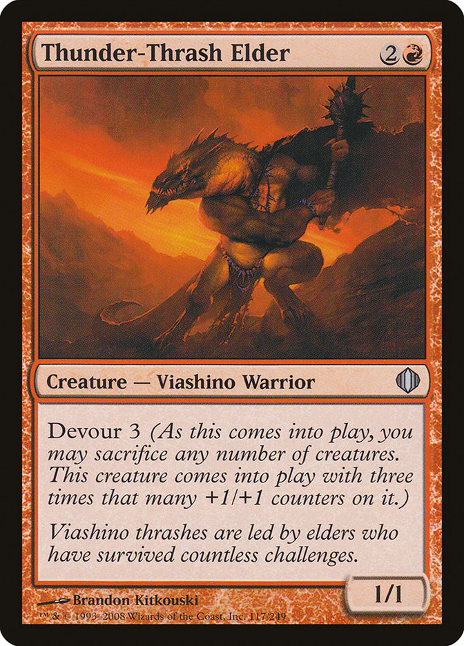 Thunder-Thrash Elder [Shards of Alara] - Magic: The Gathering - Card Brawlers | Quebec | Canada |
