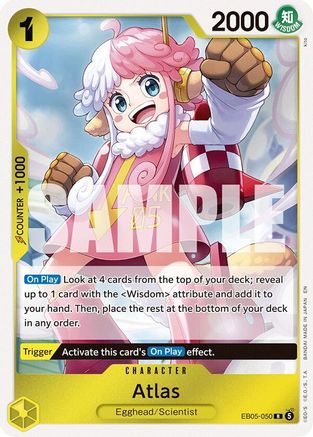 Atlas (EB05-050) - Extra Booster: One Piece Heroine's Edition Vol. 2 Foil - Extra Booster: One Piece Heroine's Edition Vol. 2 - Card Brawlers | Quebec | Canada |