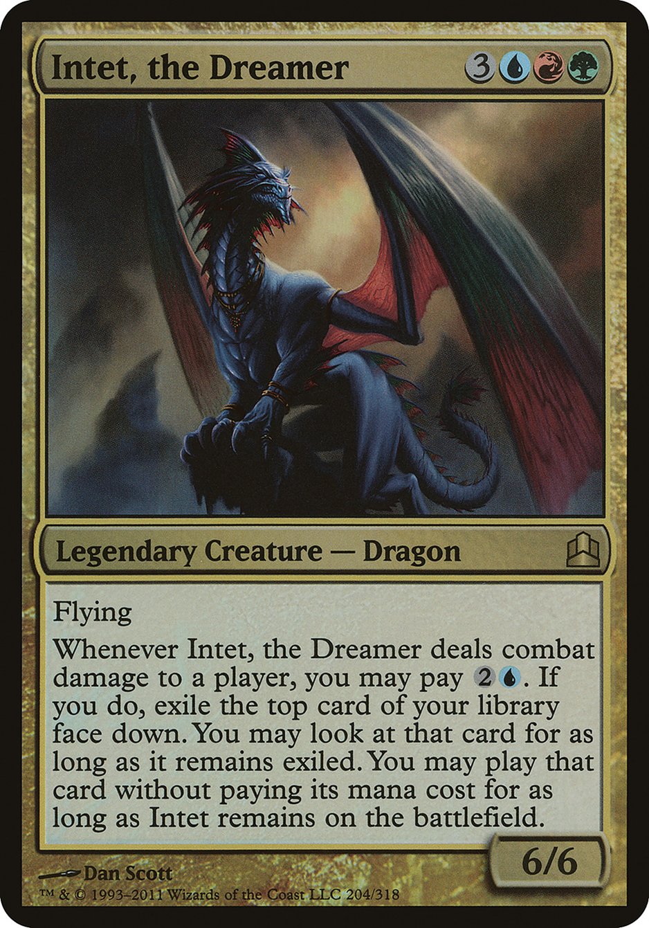 Intet, the Dreamer (Oversized) [Commander 2011 Oversized] - Magic: The Gathering - Card Brawlers | Quebec | Canada |