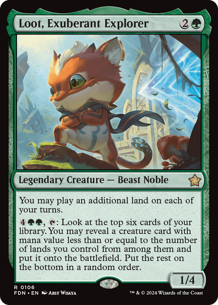 Loot, Exuberant Explorer [Foundations] - Magic: The Gathering - Card Brawlers | Quebec | Canada |