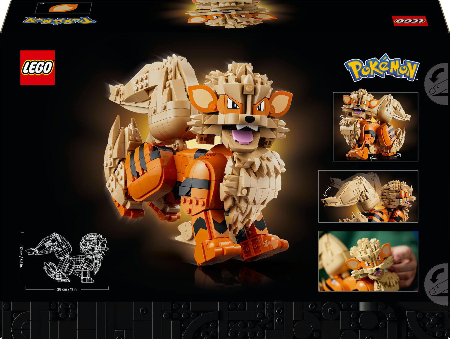 LEGO - Pokémon - Arcanine - Building Kit - 72160