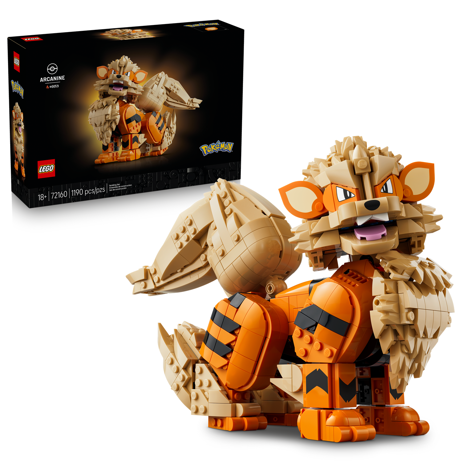 LEGO - Pokémon - Arcanine - Building Kit - 72160