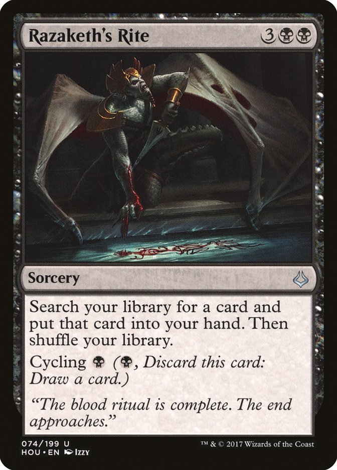 Razaketh's Rite [Hour of Devastation] - Magic: The Gathering - Card Brawlers | Quebec | Canada |