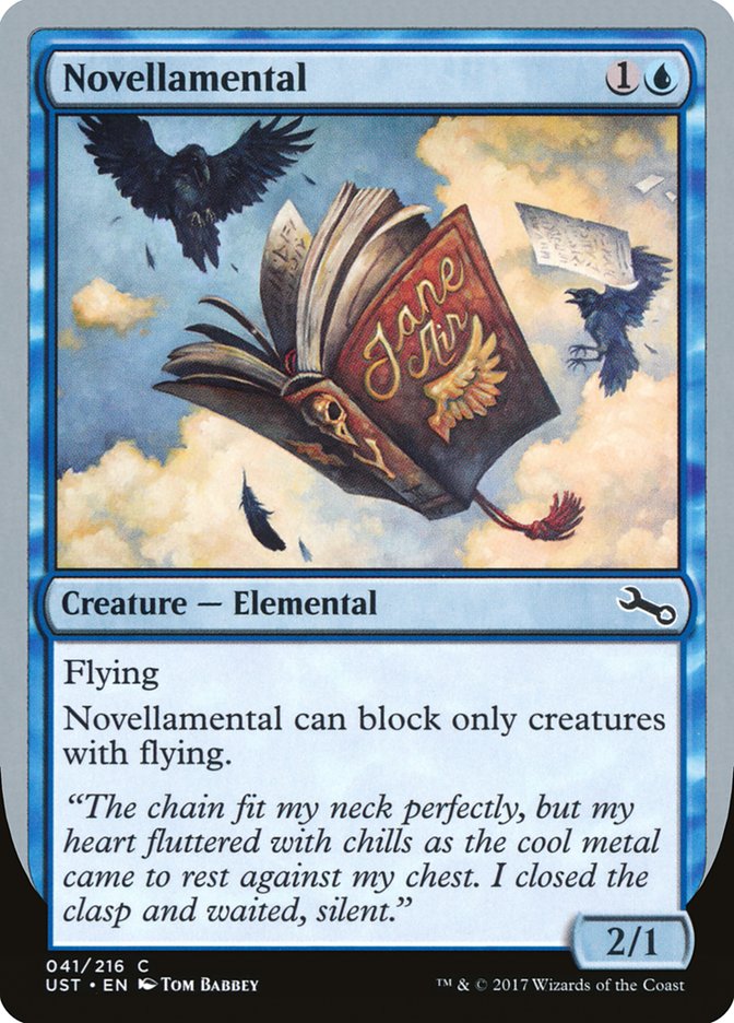 Novellamental ("The chain fit my neck...") [Unstable] - Magic: The Gathering - Card Brawlers | Quebec | Canada |