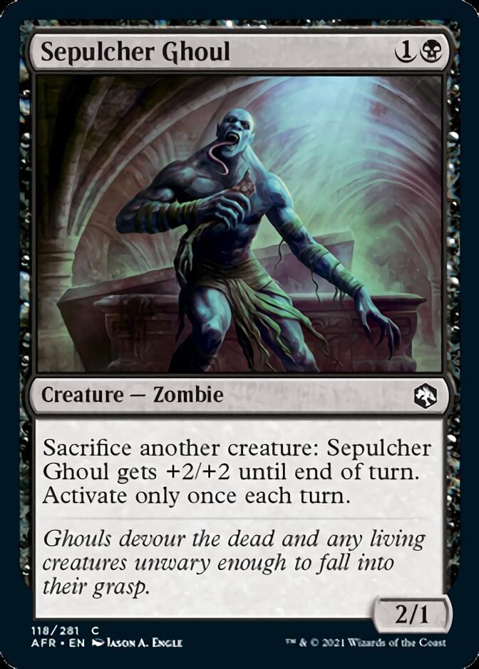 Sepulcher Ghoul [Dungeons & Dragons: Adventures in the Forgotten Realms] - Magic: The Gathering - Card Brawlers | Quebec | Canada |