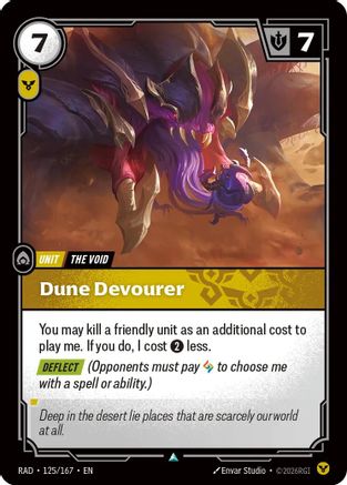 Dune Devourer (125/167) - Radiance - Radiance - Card Brawlers | Quebec | Canada |