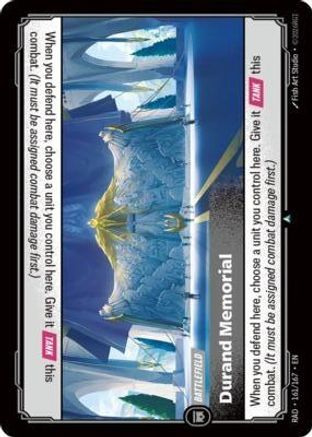Durand Memorial (161/167) - Radiance Foil - Card Brawlers - Card Brawlers | Quebec | Canada |