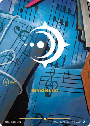 Mind Rune (R03a) (R03a) - Radiance Foil - Radiance - Card Brawlers | Quebec | Canada |