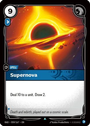 Supernova (059/167) - Radiance Foil - Card Brawlers - Card Brawlers | Quebec | Canada |