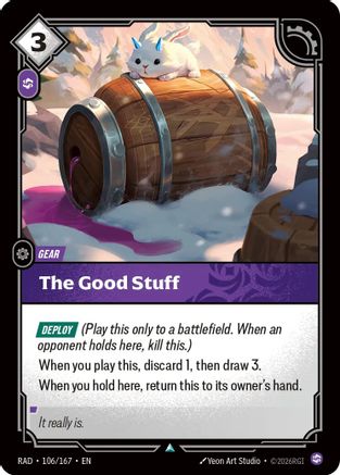 The Good Stuff (106/167) - Radiance - Radiance - Card Brawlers | Quebec | Canada |