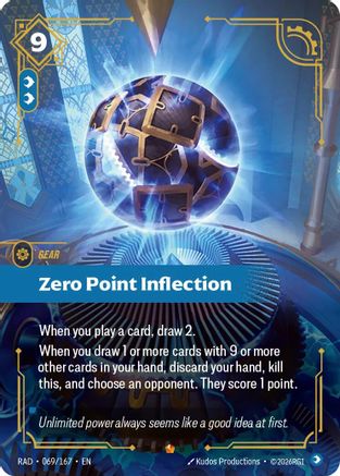 Zero Point Inflection (069/167) - Radiance Foil - Radiance - Card Brawlers | Quebec | Canada |
