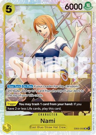 Nami (055) (Alternate Art) (EB05-055) - Extra Booster: One Piece Heroine's Edition Vol. 2 Foil - Extra Booster: One Piece Heroine's Edition Vol. 2 - Card Brawlers | Quebec | Canada |