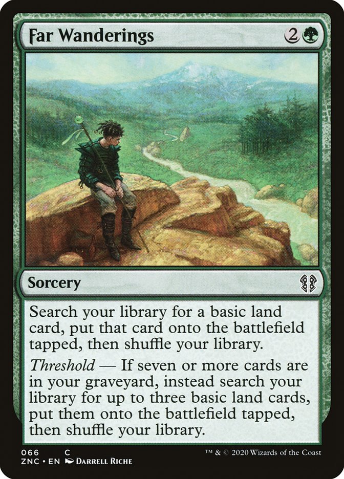 Far Wanderings [Zendikar Rising Commander] - Magic: The Gathering - Card Brawlers | Quebec | Canada |