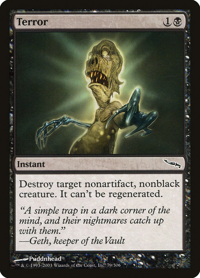Terror [Mirrodin] - Magic: The Gathering - Card Brawlers | Quebec | Canada |