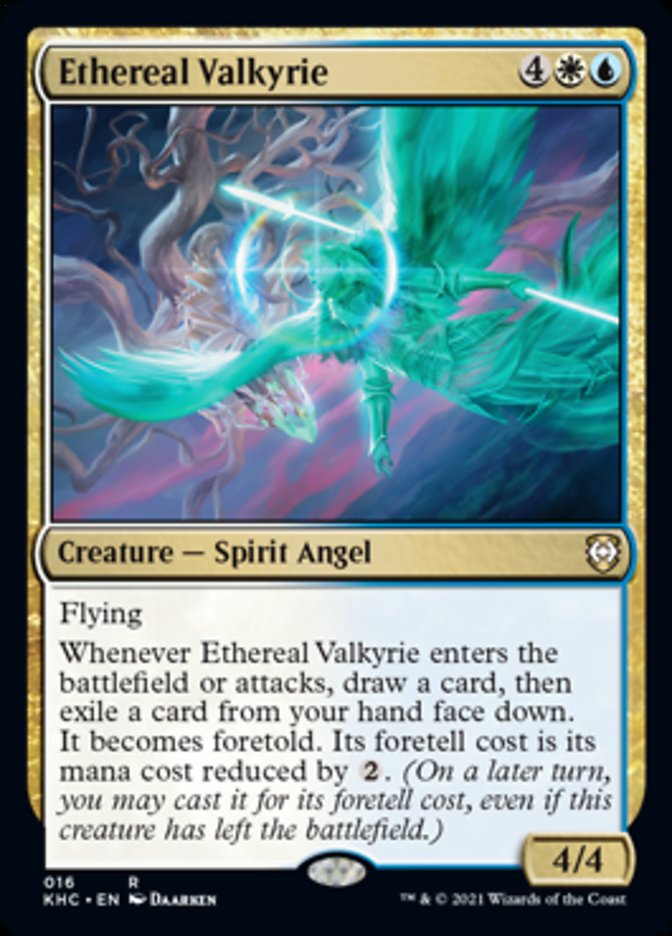 Ethereal Valkyrie [Kaldheim Commander] - Magic: The Gathering - Card Brawlers | Quebec | Canada |