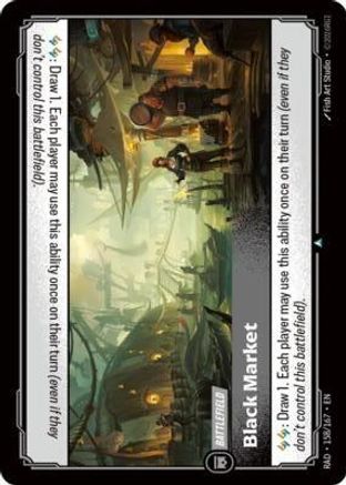 Black Market (158/167) - Radiance Foil - Card Brawlers - Card Brawlers | Quebec | Canada |