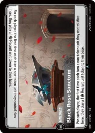 Black Rose Sanctum (159/167) - Radiance Foil - Card Brawlers - Card Brawlers | Quebec | Canada |
