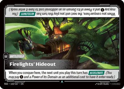 Firelights' Hideout (162/167) - Radiance Foil - Card Brawlers - Card Brawlers | Quebec | Canada |