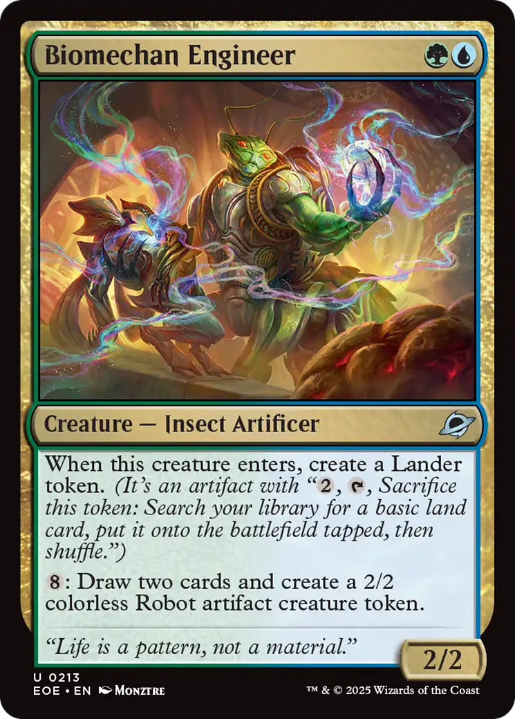 Biomechan Engineer [Edge of Eternities] - Magic: The Gathering - Card Brawlers | Quebec | Canada |