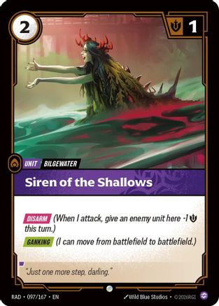 Siren of the Shallows (097/167) - Radiance Foil - Card Brawlers - Card Brawlers | Quebec | Canada |