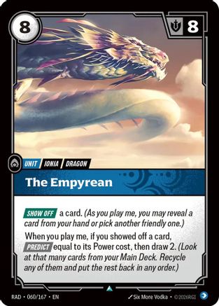 The Empyrean (060/167) - Radiance Foil - Card Brawlers - Card Brawlers | Quebec | Canada |
