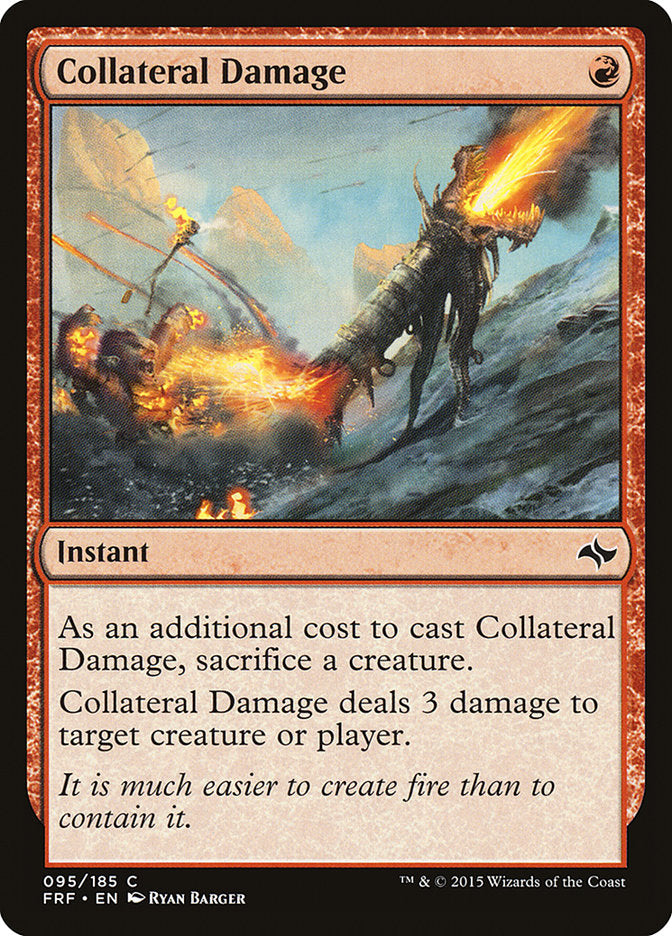 Collateral Damage [Fate Reforged] - Magic: The Gathering - Card Brawlers | Quebec | Canada |