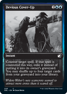 Devious Cover-Up [Innistrad: Double Feature] - Magic: The Gathering - Card Brawlers | Quebec | Canada |