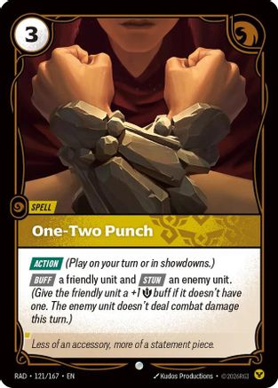 One-Two Punch (121/167) - Radiance Foil - Card Brawlers - Card Brawlers | Quebec | Canada |