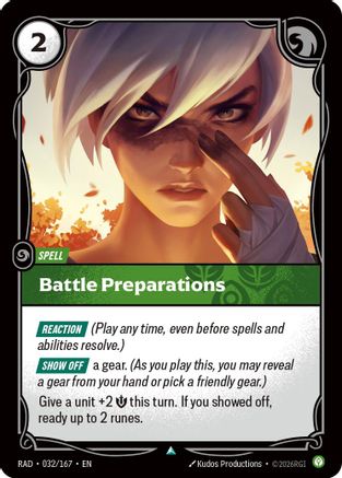 Battle Preparations (032/167) - Radiance Foil - Card Brawlers - Card Brawlers | Quebec | Canada |