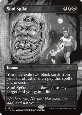 Soul Spike (SLD-2713) - Secret Lair Drop Series - Wizards of the Coast - Card Brawlers | Quebec | Canada |