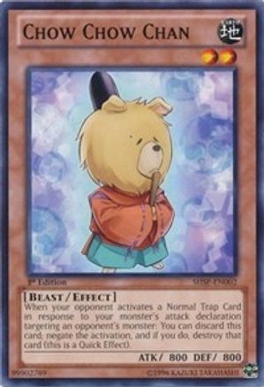 Chow Chow Chan [SHSP-EN002] Common - Yu-Gi-Oh! - Card Brawlers | Quebec | Canada |