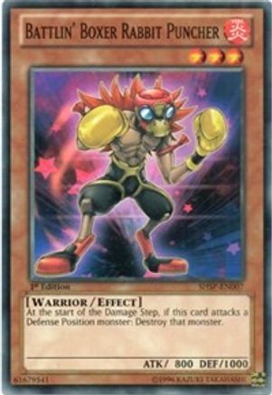 Battlin' Boxer Rabbit Puncher [SHSP-EN007] Common - Yu-Gi-Oh! - Card Brawlers | Quebec | Canada |