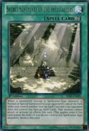 Secret Sanctuary of the Spellcasters [SHSP-EN095] Rare - Yu-Gi-Oh! - Card Brawlers | Quebec | Canada |