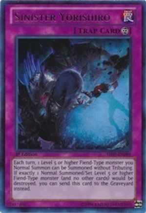 Sinister Yorishiro [SHSP-EN089] Ultra Rare - Yu-Gi-Oh! - Card Brawlers | Quebec | Canada |