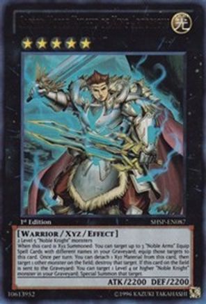 Sacred Noble Knight of King Artorigus [SHSP-EN087] Ultra Rare - Yu-Gi-Oh! - Card Brawlers | Quebec | Canada |